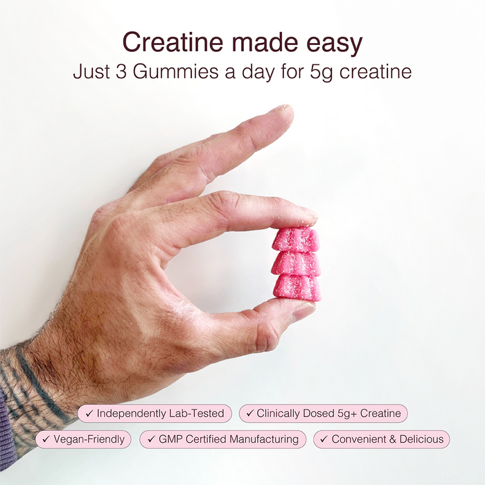 Swoleys Sour Creatine Gummy Bears 30 Serves Watermelon