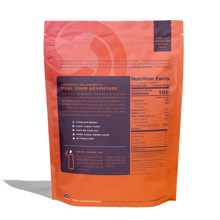 Tailwind Endurance Fuel 50 Serve/1350g-Tropical Buzz