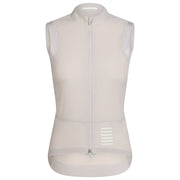 Rapha - Women's Pro Team Lightweight Gilet - Silver Grey / White Alyssum