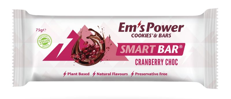 Em's Power Cookie Bar - Chocolate Cranberry Craze