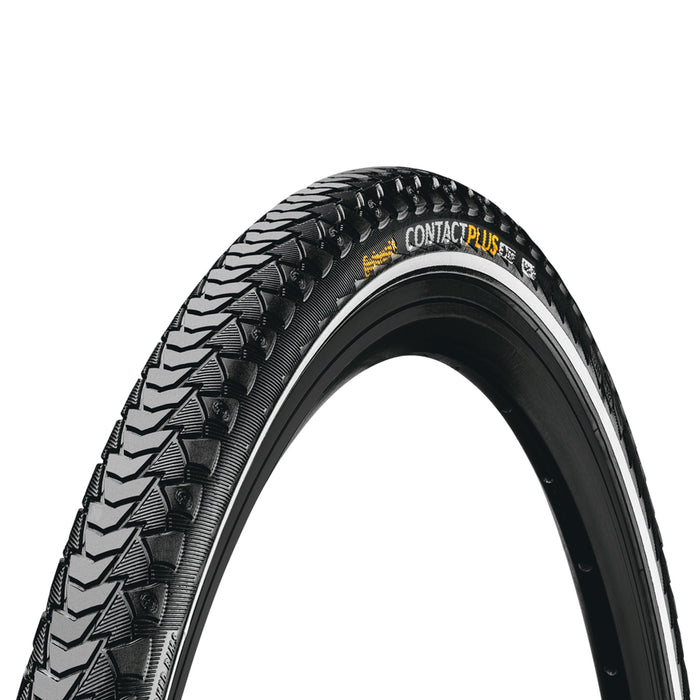 Continental Contact Plus Wire Bead Tyre 27.5" x 1 - 1 / 2 / 42 -584 Black / Black Reflex E50
