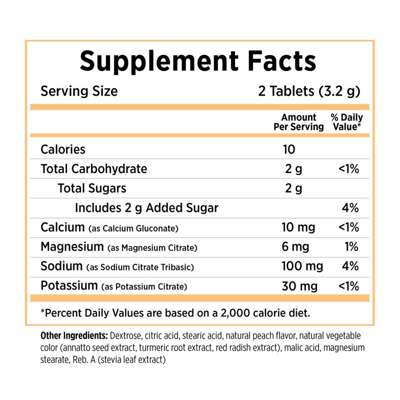 Saltstick Fastchew 10pk Peach