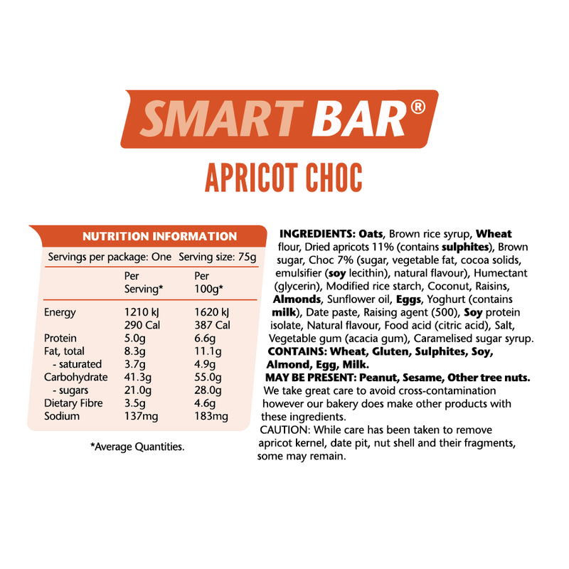 EM's Power Bar - Apricot Choc Attack
