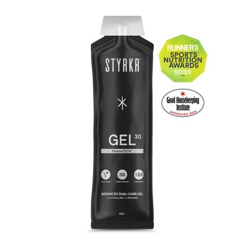 Styrkr GEL30 Citrulline Dual-Carb Energy Gel - Strawberry/Raspberry