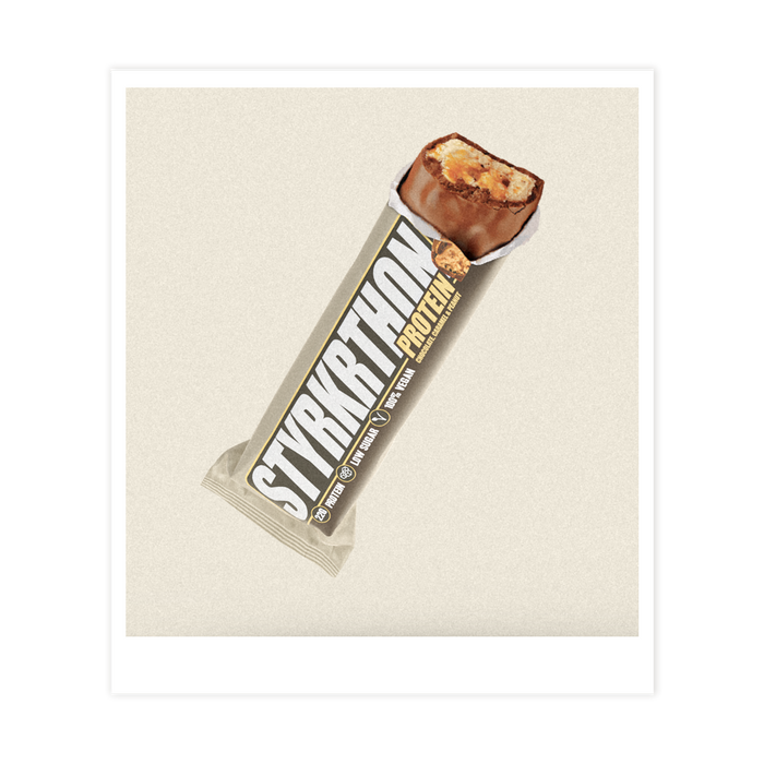 Styrkr Protein Bar Styrkrthon Caramel, Peanuts & Chocolate