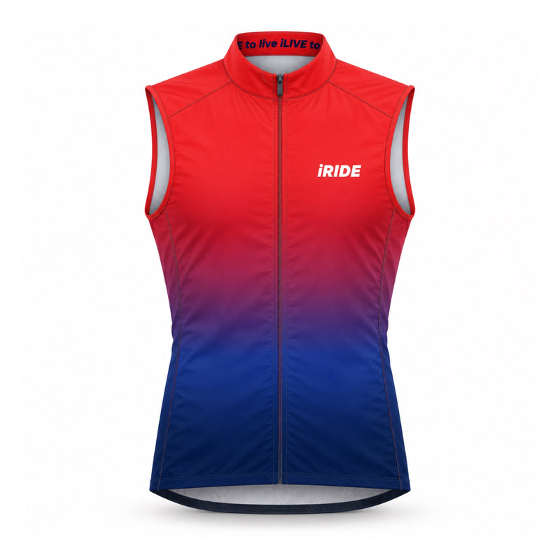 iRIDE Red/Blue Fade Vest