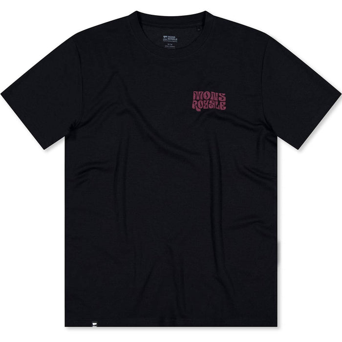 Mons Royale  Icon T-shirt Mens Shroom Rad Black