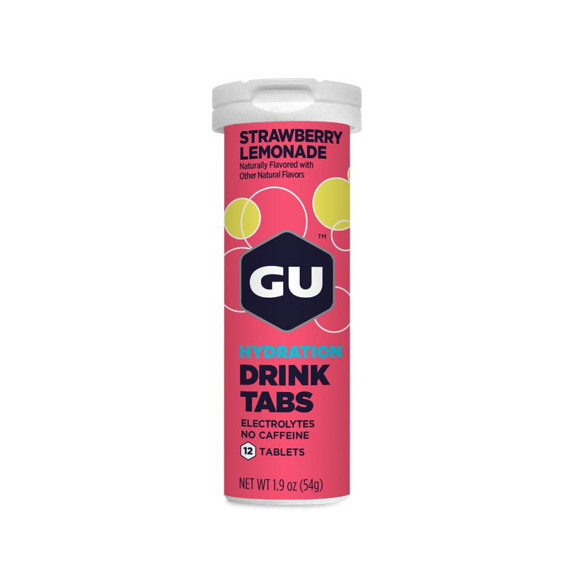 Gu Brew Hydration Tabs Strawberry Lemonade