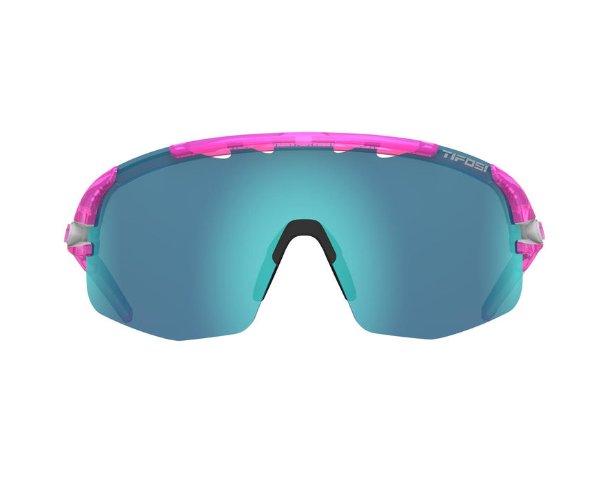 Tifosi Sledge Lite Crystal Pink, Clarion Blue/AC Red/Clear Lens