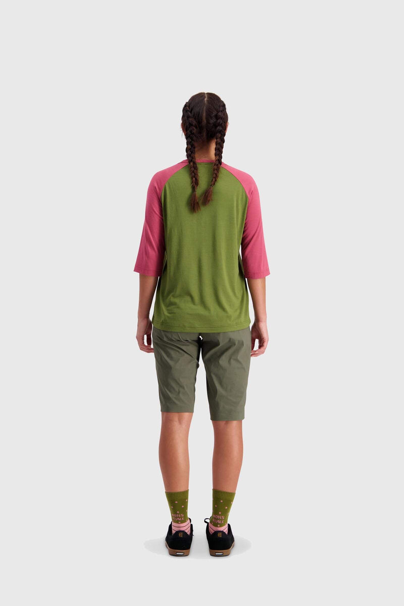 Mons Royale - Women's Tarn Freeride 3/4 Raglan Jersey