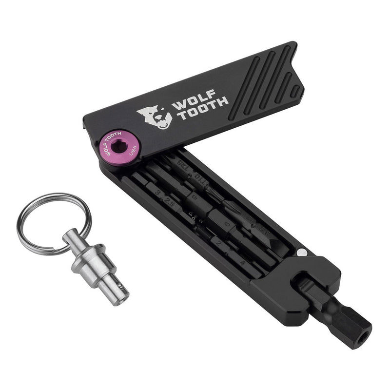 6-BIT HEX WRENCH MULTI-TOOL WITH KEYCHAIN