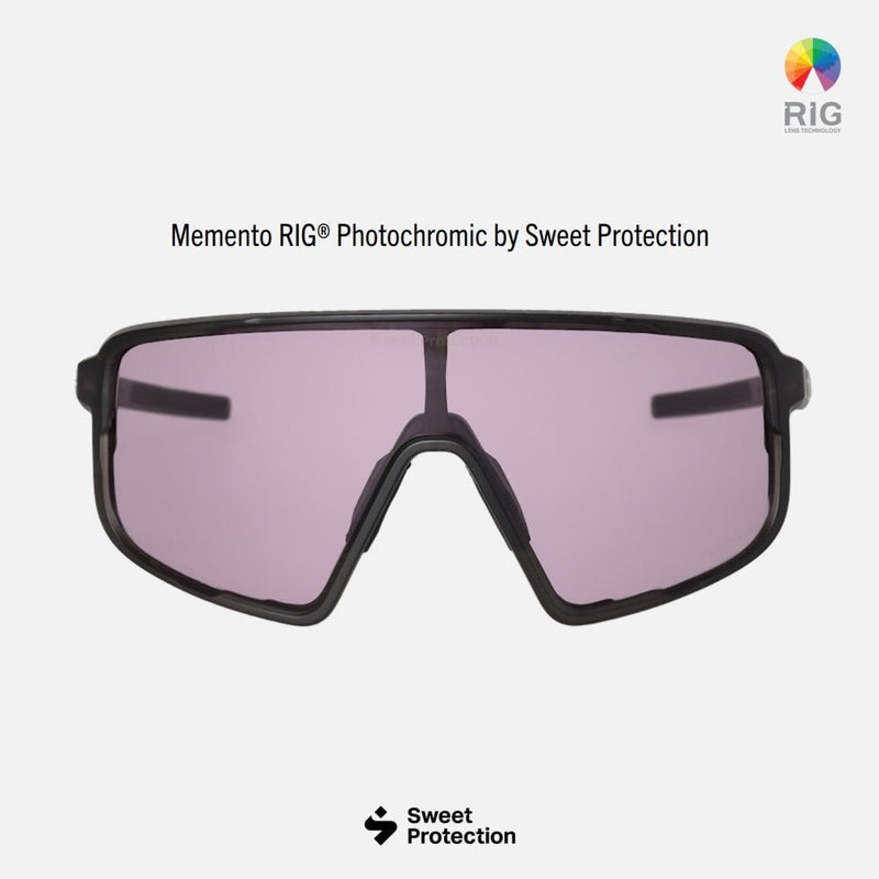 Sweet Protection - Memento Rig Photochromic Sunglasses - Matte Crystal Black