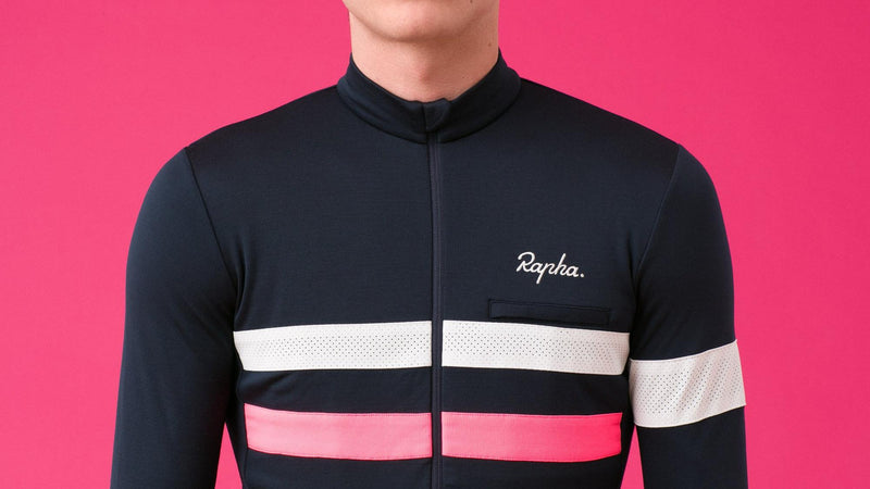 Rapha - Men's Brevet Long Sleeve Jersey - Slide - 1