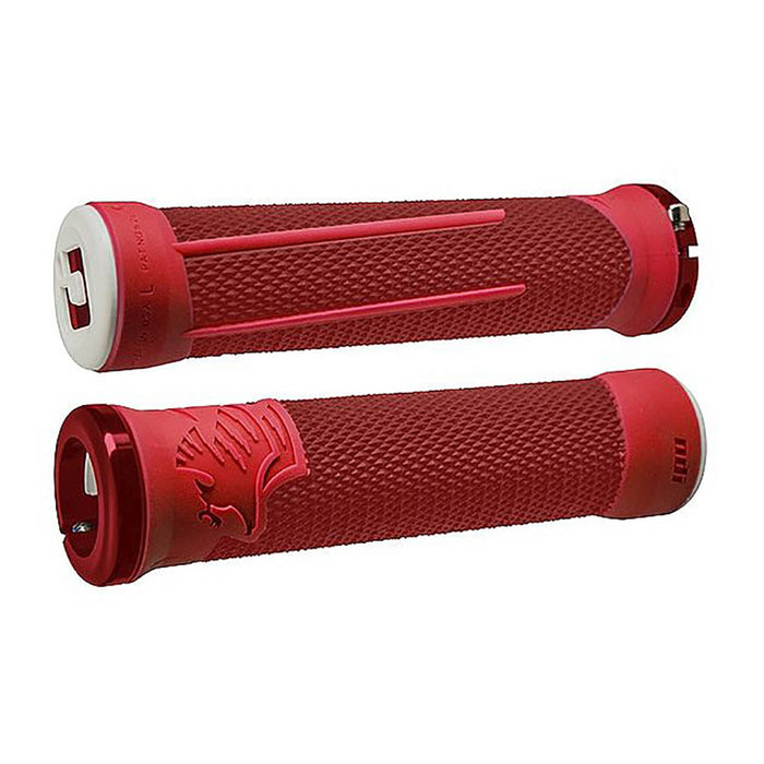ODI - AG-2 Grip - Red/Fire Red