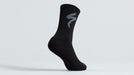 Specialized - Merino Midweight Tall Logo Socks - Black