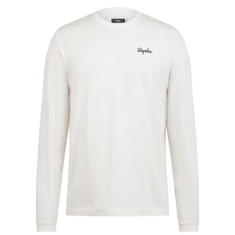 Rapha - Men's Logo Long Sleeve T-Shirt - Organic Cotton - LEGACY