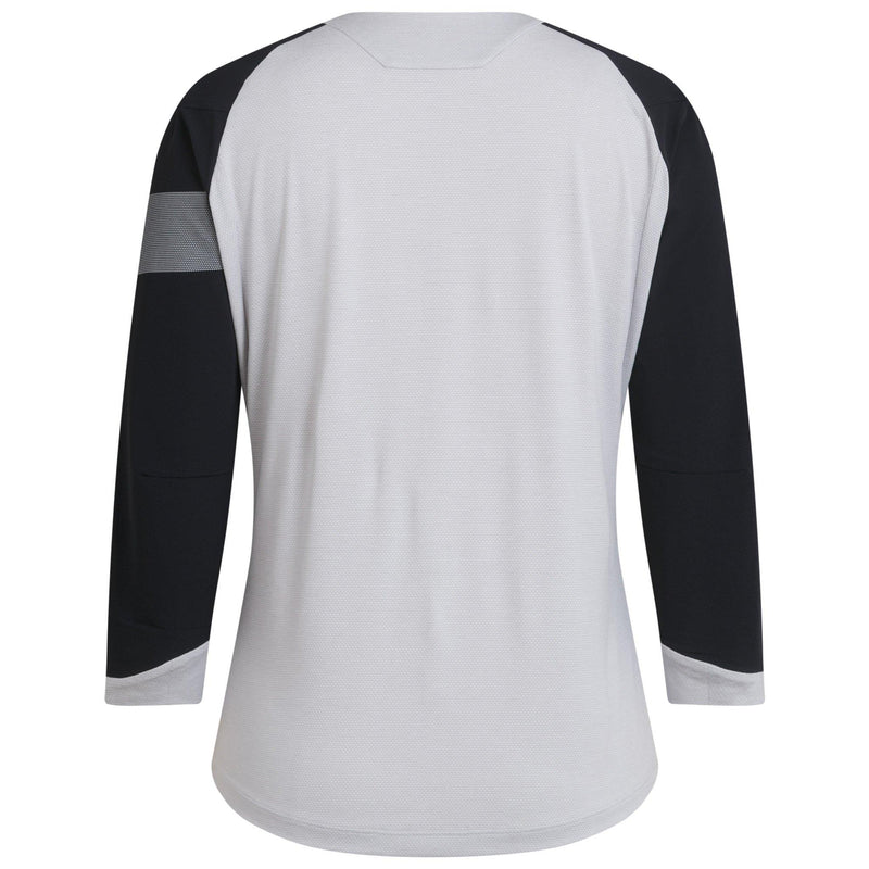 Rapha - Women's Trail 3/4 Sleeve Jersey - Light Grey/Black