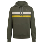 Rapha - Men's Brevet Hoodie - Organic Cotton - Olive/Grey/Yellow