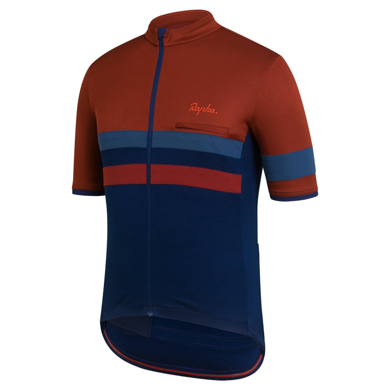 Rapha - Men's Brevet Jersey - Recycled Materials - Brick - 2