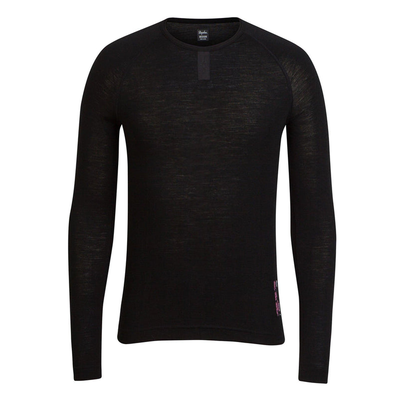 Rapha - Men's Merino Base Layer - Long Sleeve - Black - 1