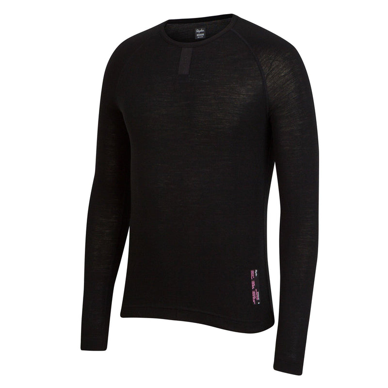 Rapha - Men's Merino Base Layer - Long Sleeve - Black - 2