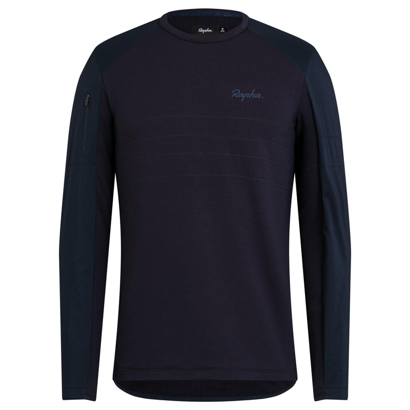 Rapha - Men's Explore Long Sleeve Pullover - Dark Navy - 1