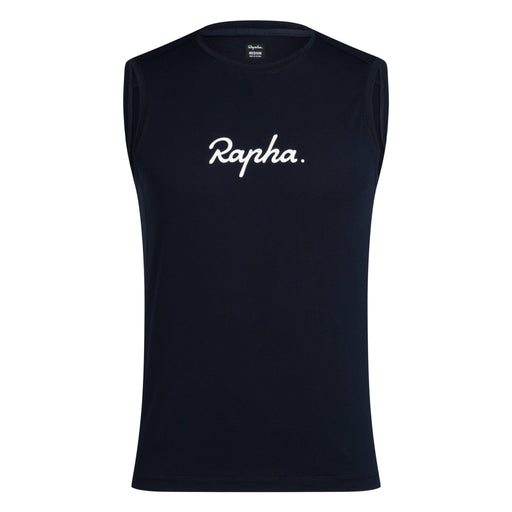 Rapha - Men's Indoor Training T-Shirt - Dark Navy/White