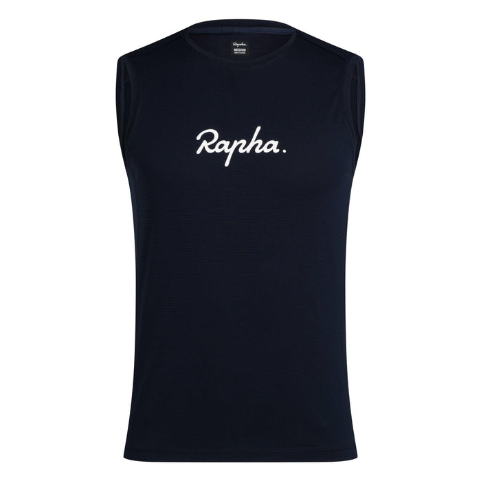 Rapha - Men's Indoor Training T-Shirt - Dark Navy/White