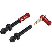 Granite Design Valve Stems and Caps Red