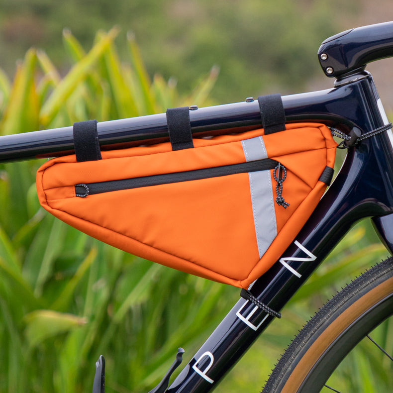 Small Frame Bag Small Bicycle Bag Frame Bags Bike Pouch Frame ROCKBROS Triangle Bike Frame Bag Small