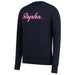 Rapha - Men's Logo Sweatshirt - Dark Navy/High-Vis Pink - 2