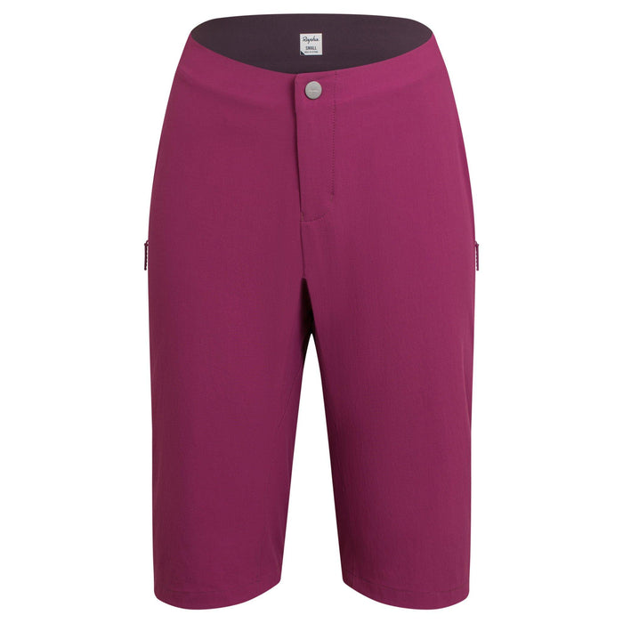 Rapha - Women's Trail Shorts - Purple/Light Grey