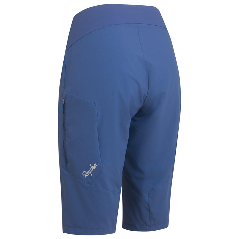 Rapha - Women's Trail Shorts - Blue/Light Grey
