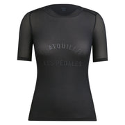 Rapha - Women's Pro Team Mesh Base Layer - Short Sleeve - Black - 1