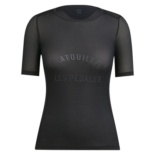 Rapha - Women's Pro Team Mesh Base Layer - Short Sleeve - Black - 1