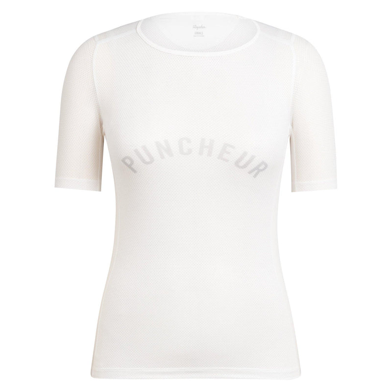 Rapha - Women's Pro Team Mesh Base Layer - Short Sleeve - White