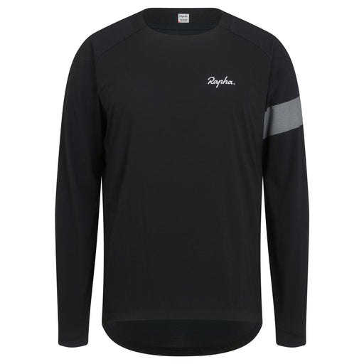 Rapha - Men's Trail Windblock Jersey - Black/Light Grey