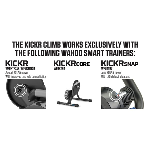 Wahoo - KICKR CLIMB Indoor Grade Simulator - 6