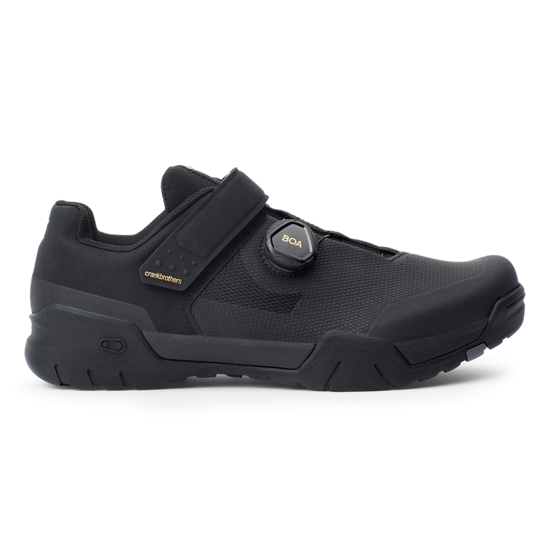 Crankbrothers - Mallet E Boa Shoes - Black/Gold