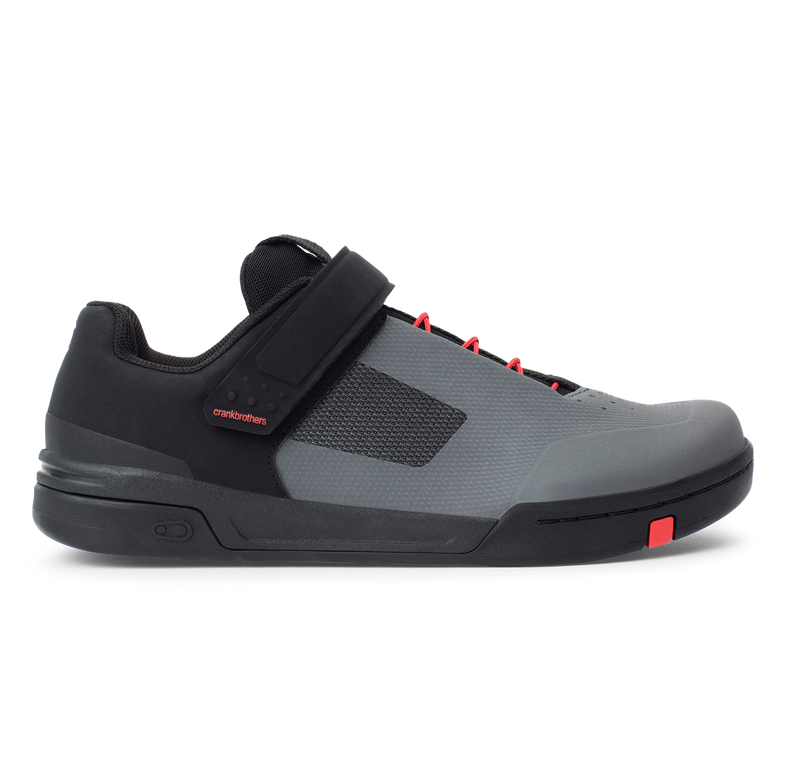Crankbrothers - Stamp Speedlace - Grey/Red