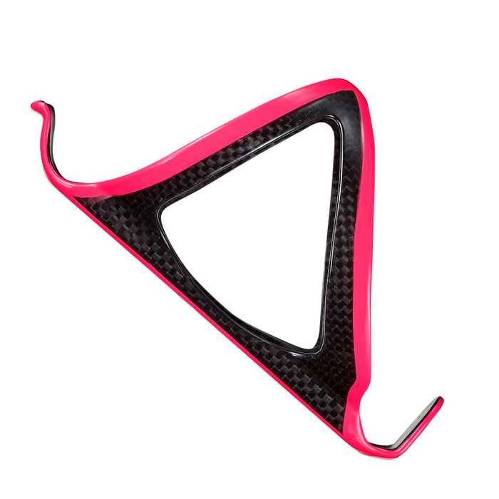 Supacaz- Fly Cage Carbon - Neon Pink