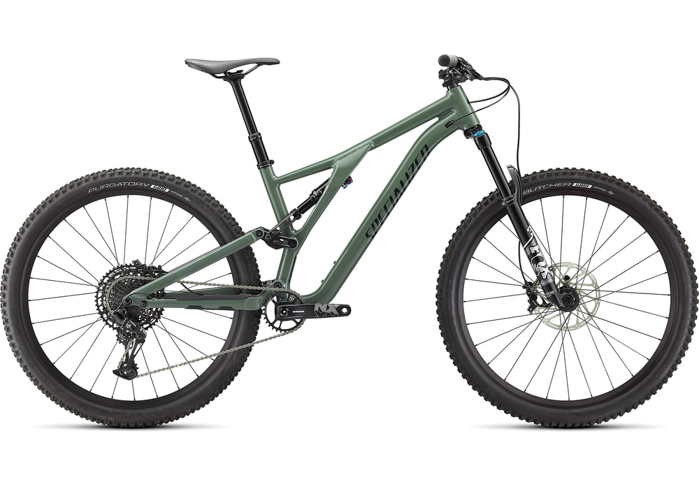 Specialized - Stumpjumper Comp Alloy - GLOSS SAGE GREEN / FOREST GREEN - 2022